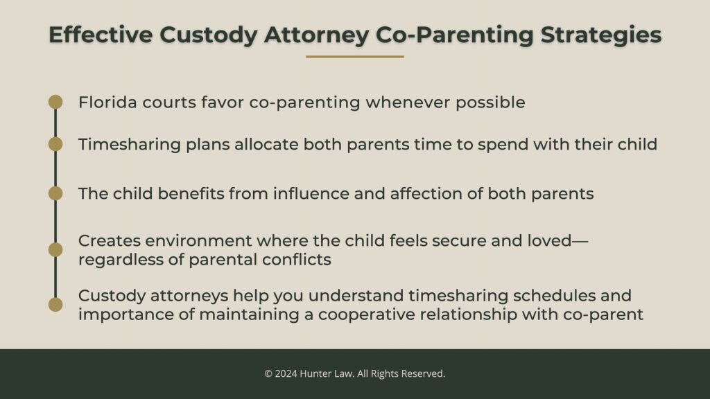 Callout 2: Five custody attorney co-parenting strategies