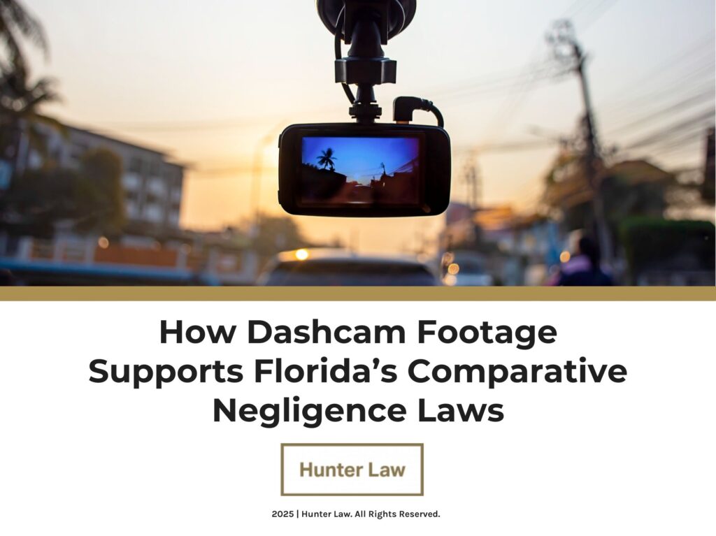 How Dashcam Footage Supports Florida's Comparative Negligence Laws. 